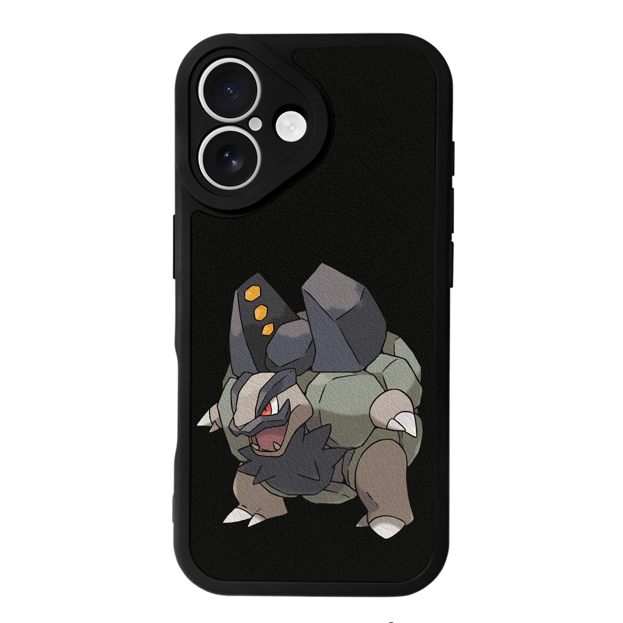 （画像用） ポケットモンスター Pokémon 【iPhone 16シリーズ対応】シリコンスマホケース（レザー調） 材質：シリコン